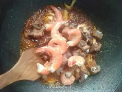 Make Spicy pan for the ribs step 10