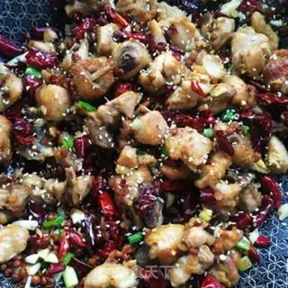 Make Spicy chicken step 14