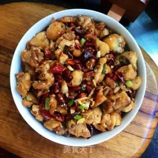Make Spicy chicken step 16