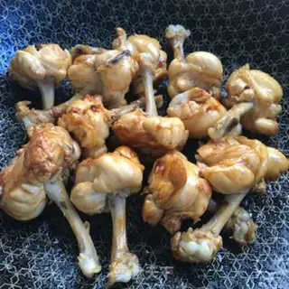 Make Red fried chicken wings and potatoes step 6