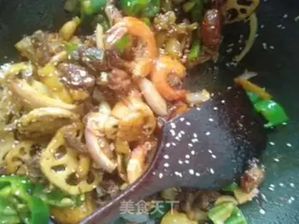 Make Spicy pan for the ribs step 15