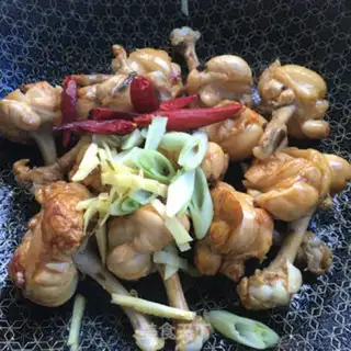 Make Red fried chicken wings and potatoes step 7