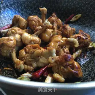 Make Red fried chicken wings and potatoes step 8