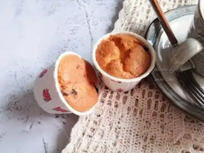 Make Chocolate bean cake step 14