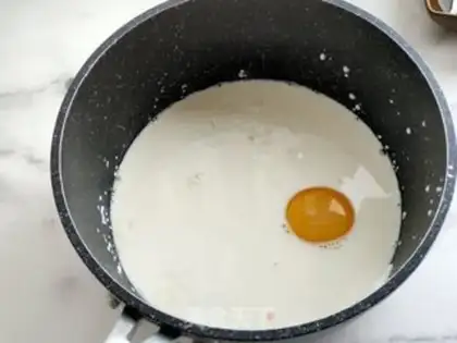 Make No fried milk step 1