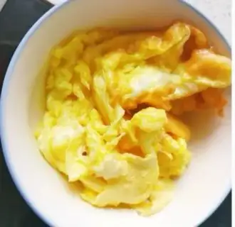 Make Smelt fried eggs step 5