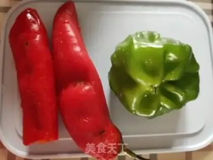 Make Shrimp skin with double pepper step 0