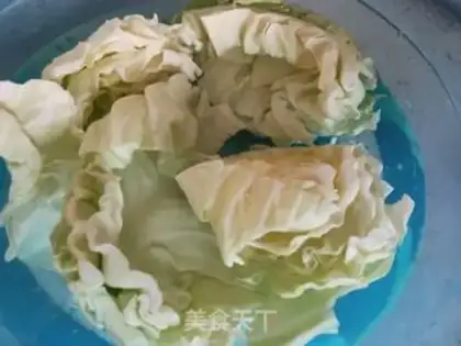 Make Clear the cabbage step 0