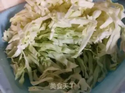 Make Clear the cabbage step 1