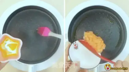 Make Tomato juice salmon rice step 5