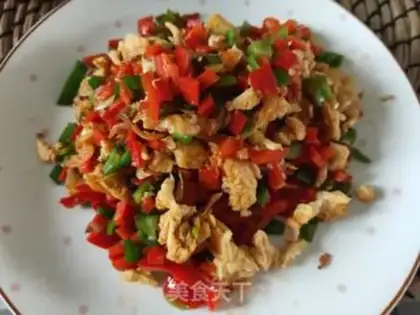 Make Shrimp skin with double pepper step 9