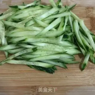 Make The soybeans cucumber step 1