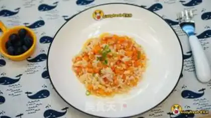 Make Tomato juice salmon rice step 9