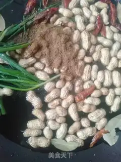 Make Water for salt peanuts step 4
