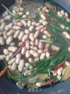Make Water for salt peanuts step 5