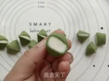 Make A fortune dumpling step 7