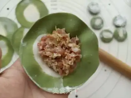 Make A fortune dumpling step 8