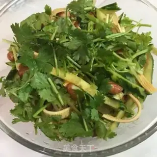Make The soybeans cucumber step 6