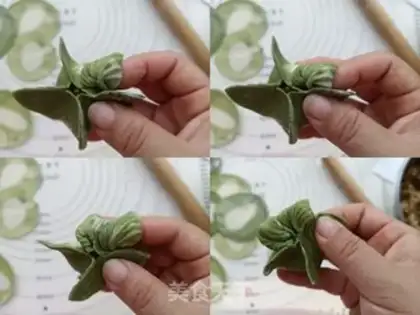 Make A fortune dumpling step 10