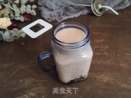 Make Pearl milk tea step 14