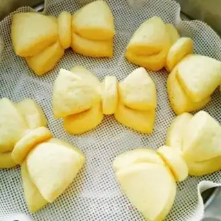 Make Pumpkin butterflies step 11