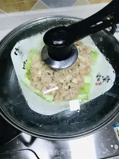 Make Meat and steam watermelon step 4
