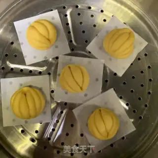 Make Pumpkin buns step 8