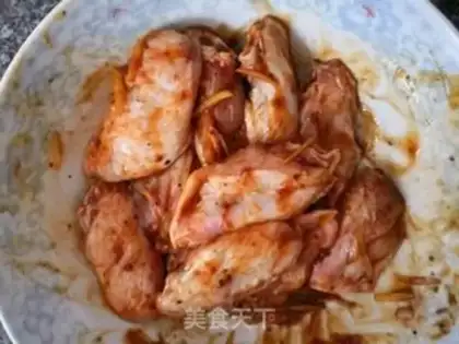 Make Black pepper lemon chicken wings step 3