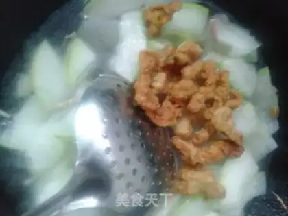 Make Sour melon soup step 4