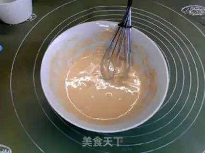 Make Peanut butter waffles step 3