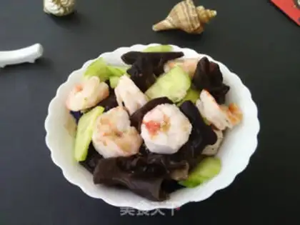 Make Shrimp fried cucumber step 9