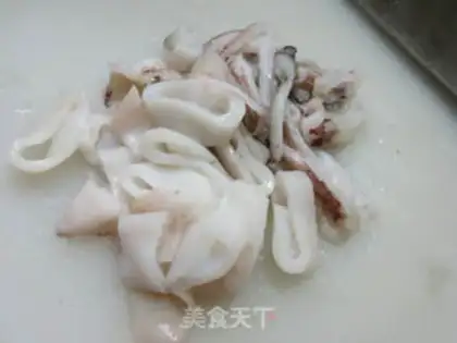 Make Shrimp and squid step 1