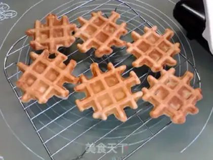 Make Peanut butter waffles step 8