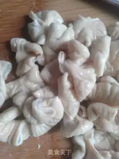 Make Fat intestine duck blood step 1
