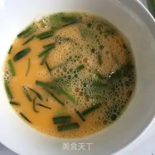 Make Eggs, shrimp, silk step 2