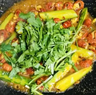 Make Hot pan, lobster step 8
