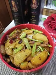 Make Five bouquet of potatoes step 10