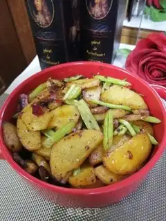 Make Five bouquet of potatoes step 11