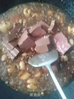 Make Fat intestine duck blood step 10
