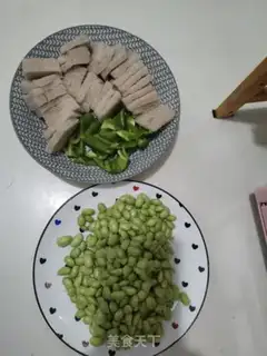 Make Potato burning beans step 1
