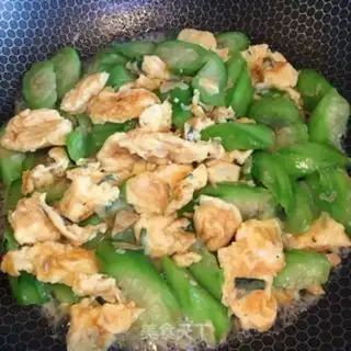 Make Eggs, shrimp, silk step 7