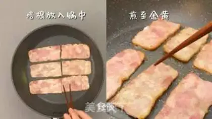 Make Bacon sandwich step 3