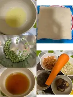 Make Spring rolls step 0