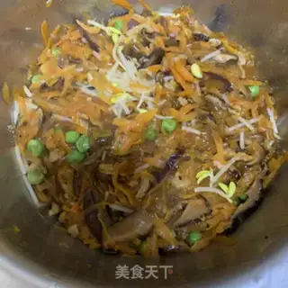 Make Spring rolls step 1
