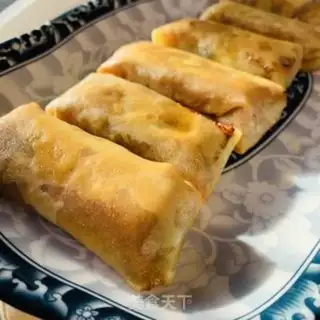 Make Spring rolls step 4
