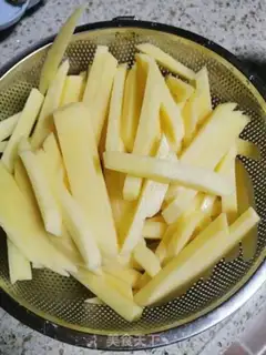 Make French fries step 1
