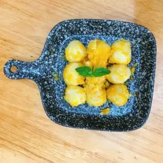 Make Salted egg yogurt step 3