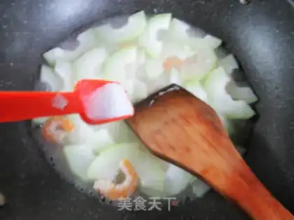 Make Shrimp dry melon soup step 4