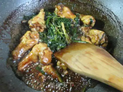 Make Onion fried chicken wings step 10