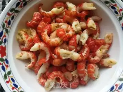 Make Curry, lobster tail step 1